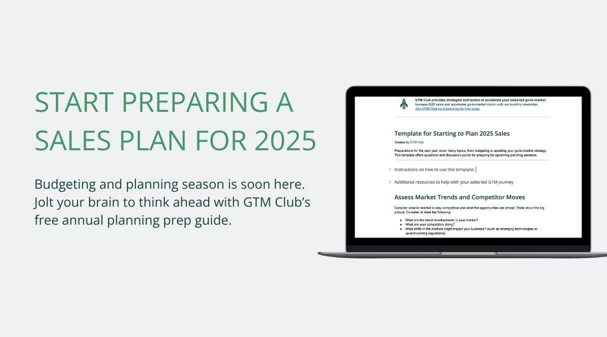 Annual Planning Prep Guide for 2025 Sales